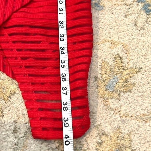 NWT, Luxxel, Stunning Vibrant,Rich Red Cocktail Dress, Small - Picture 13 of 14
